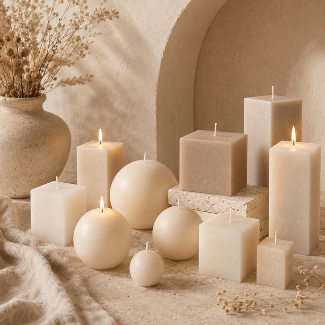 Dekoratif Form Mumlar