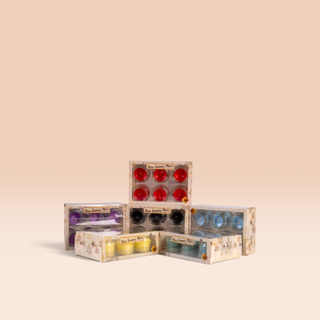 6-Pack Mini Jar Candle