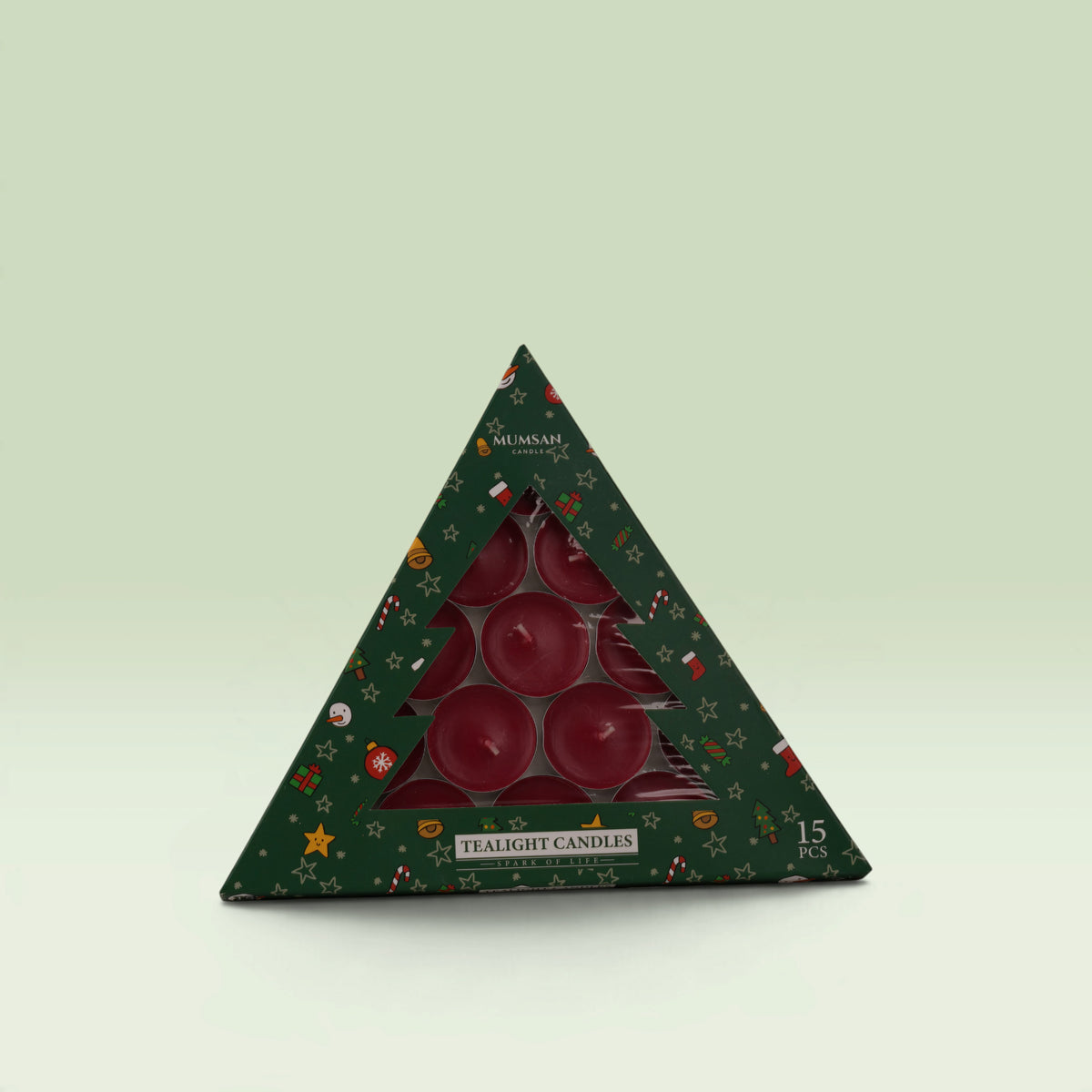 Yeni Yıl Parıltı 15'li Tealight Mum