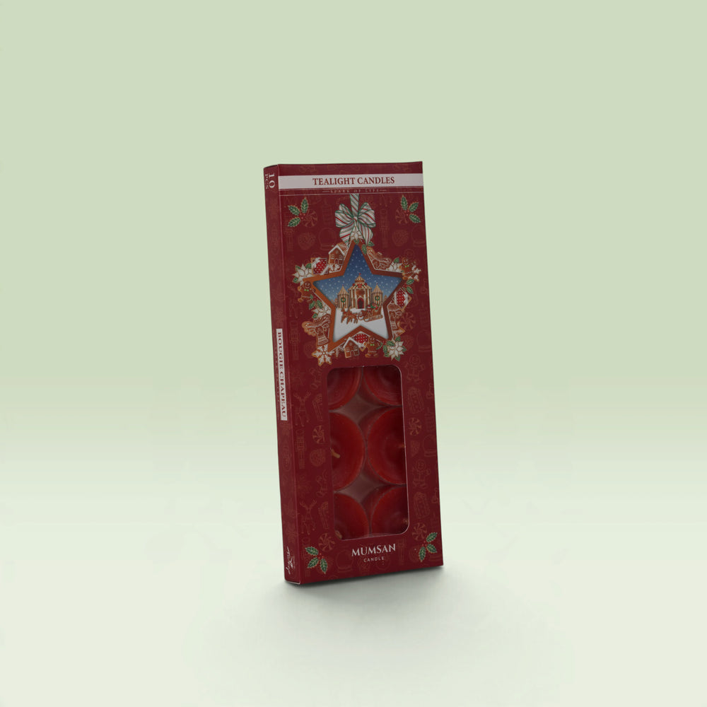 Yeni Yıl Parıltı 10'lu Tealight Mum