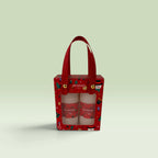 Mini Flower 2-Piece Baton Candle Set with Bag