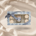 Vintage Işıltı Bardak Mum ve Tealight Hediye Seti
