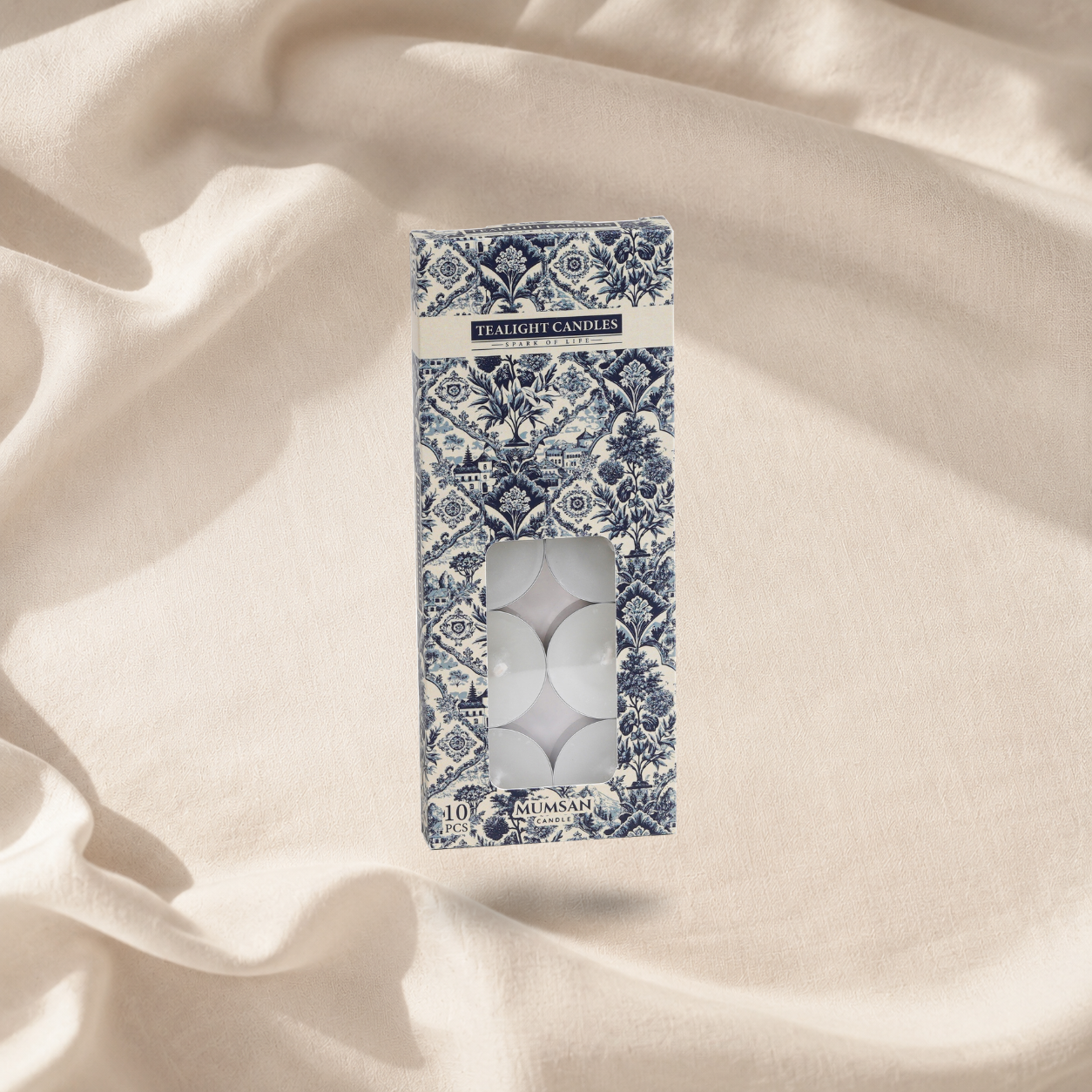 Vintage Parıltı 10'lu Tealight Mum