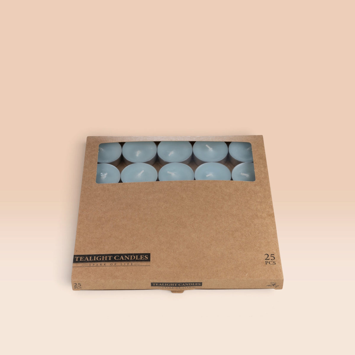 25'li Tealight Mum - Kraft Kutu