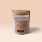 Bamboo Lidded Jar Candle