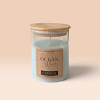 Bamboo Lidded Jar Candle