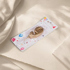 MUMSAN CANDLE altın rengi 9 rakamlı pasta mumu, doğum günleri ve partiler için ideal, şık ve parlak.