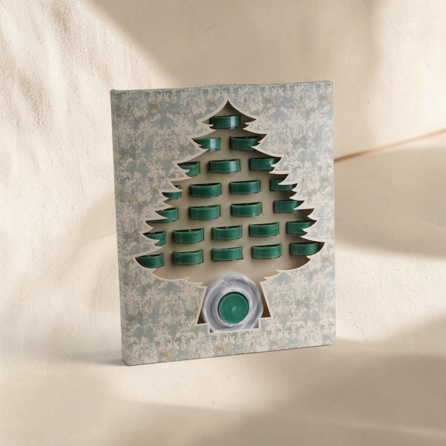 25'li Çam Ağacı Tealight Mum