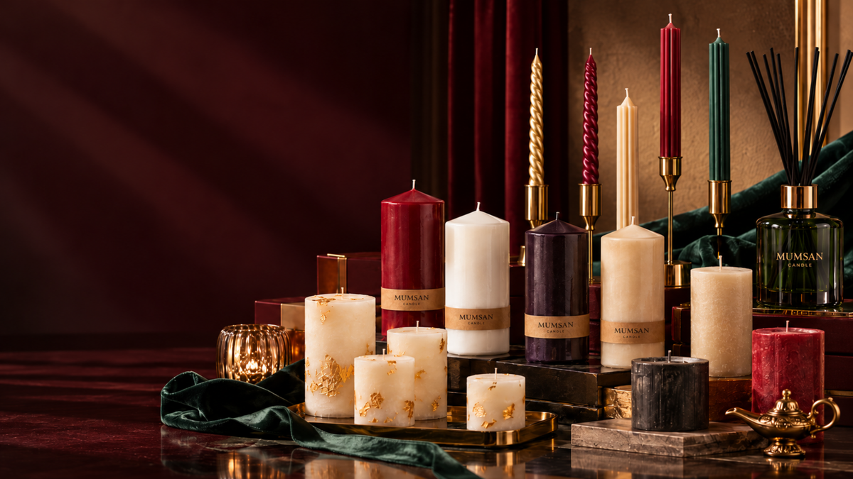 Mumsan Candle dekoratif mum koleksiyonu