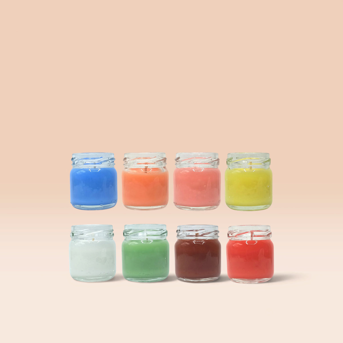 2-Pack Mini Jar Candle